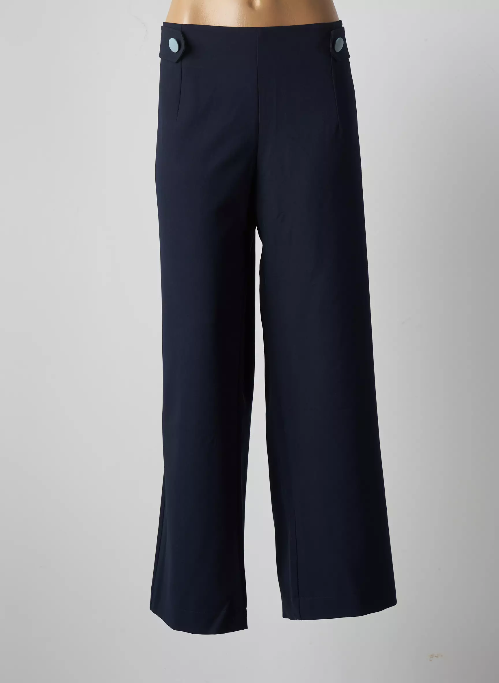 Multiples Pantalons Larges Femme couleur bleu