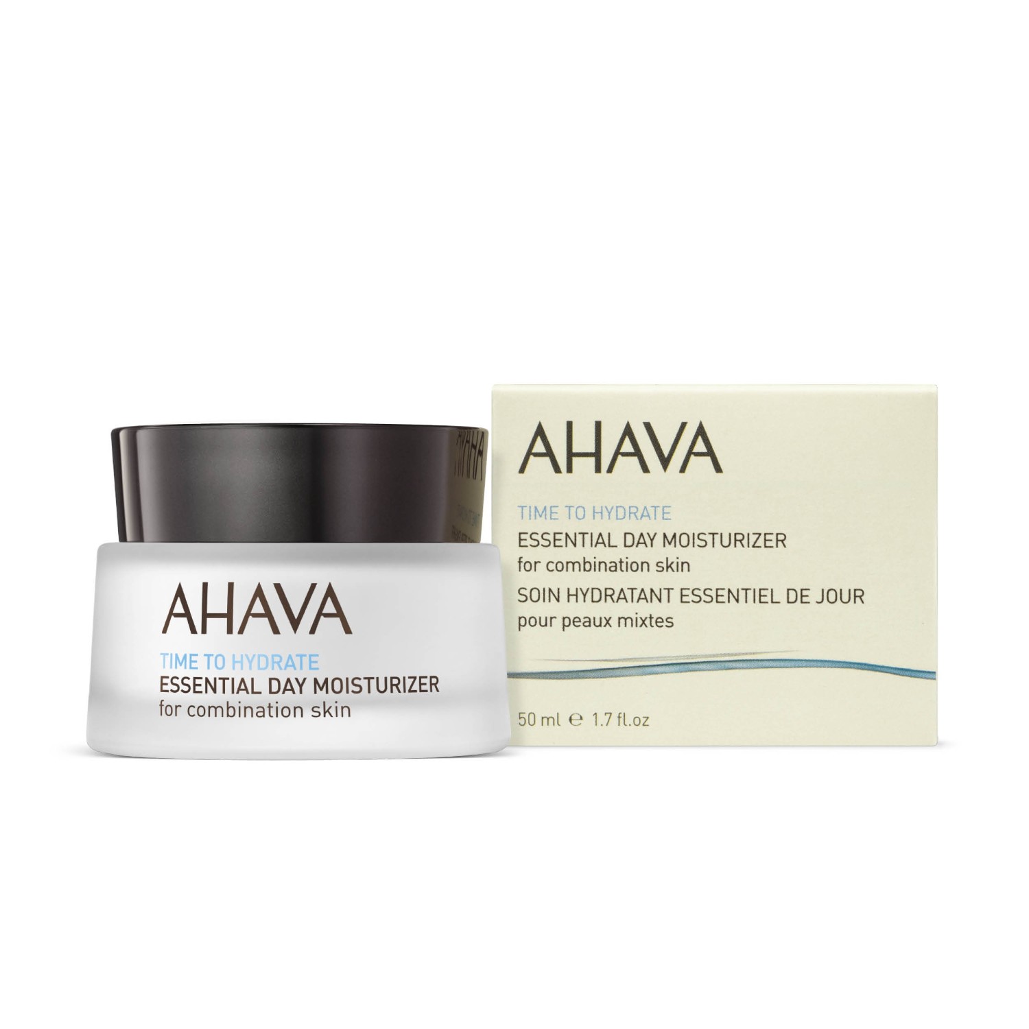Hidratante Diário Essencial AHAVA para Pele Mista