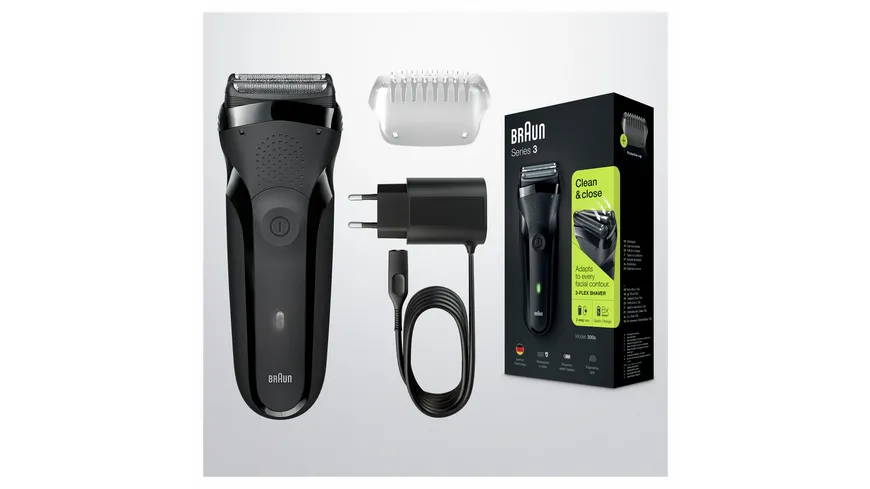 Braun Rasierer Series 3 schwarz
