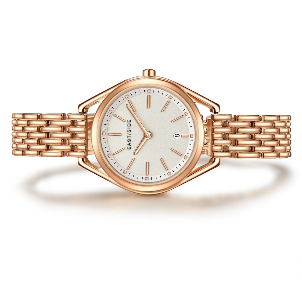 EASTSIDE Montre à quartz Edison en Or rose Acier inoxydable en Or rose Montre