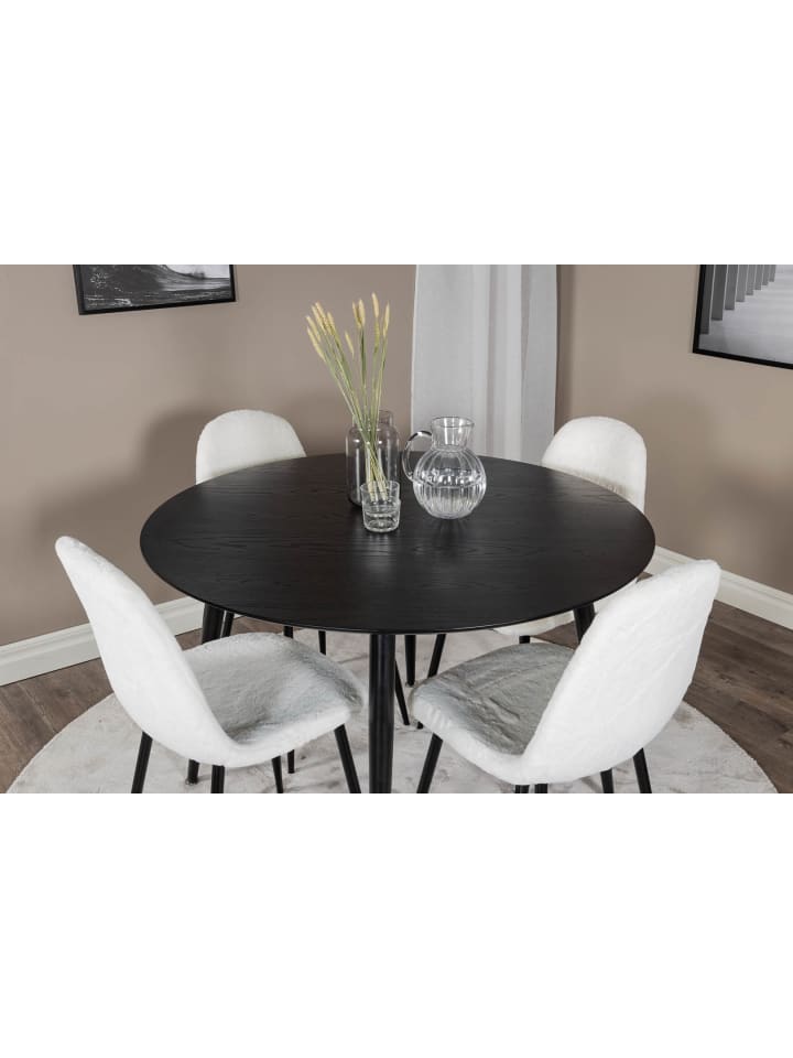 ebuy24 Essgruppe Dipp 13 (5-teilig) Weiß 115 x 115 cm günstig kaufen onesize