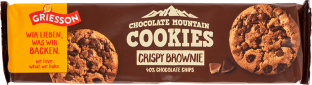 Griesson Chocolate Mountain Cookies Crispy Brownie