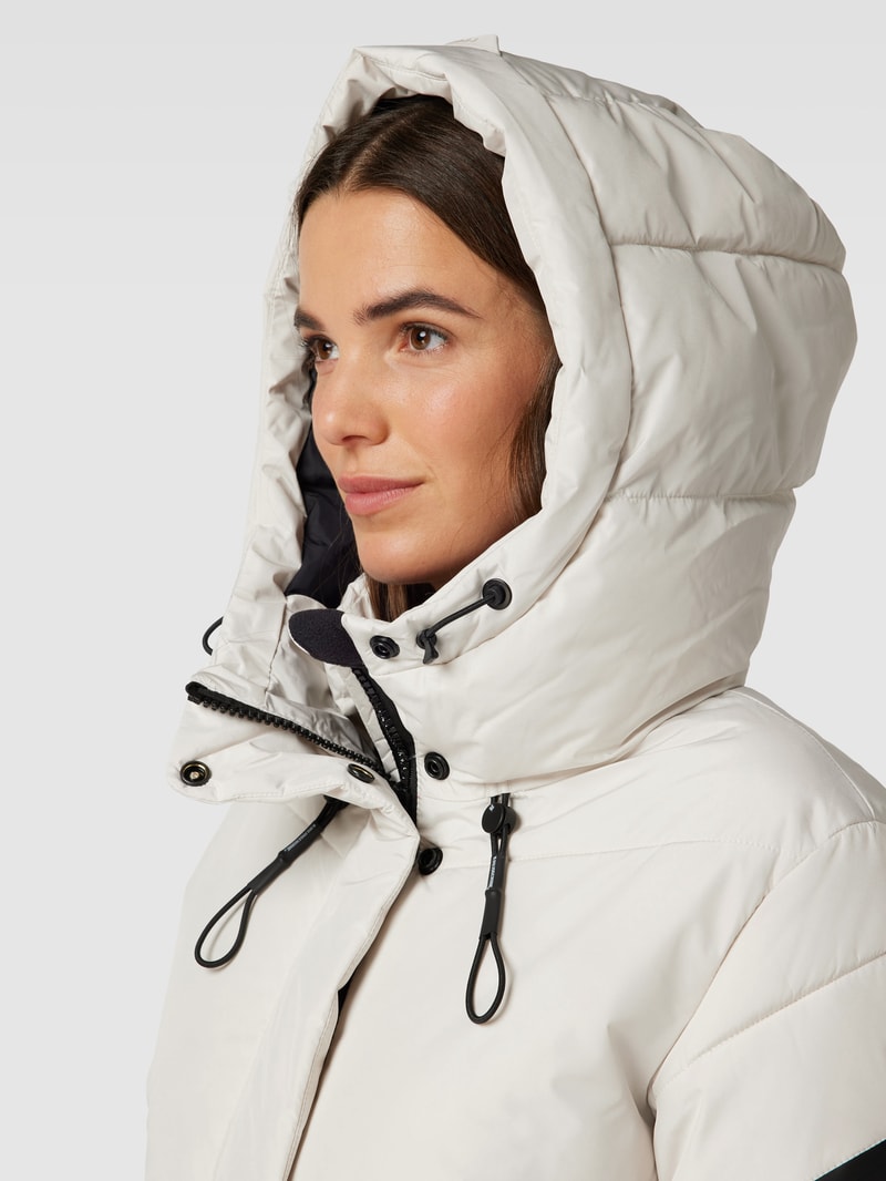 Mantel mit Druckknopfleiste Modell 'SONJE' in offwhite