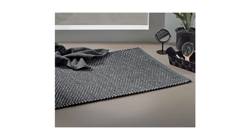 kela Badematte Miu 32x49cm steingrau