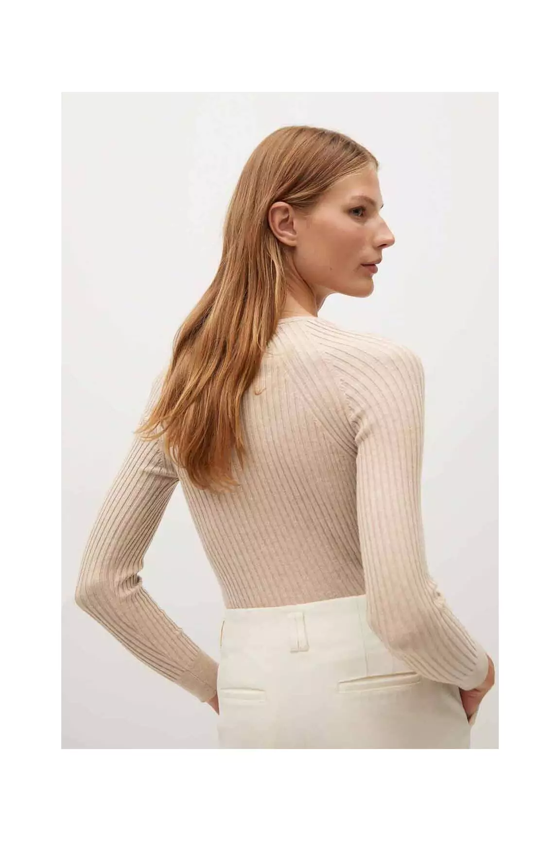Mango Pulls Femme couleur gris