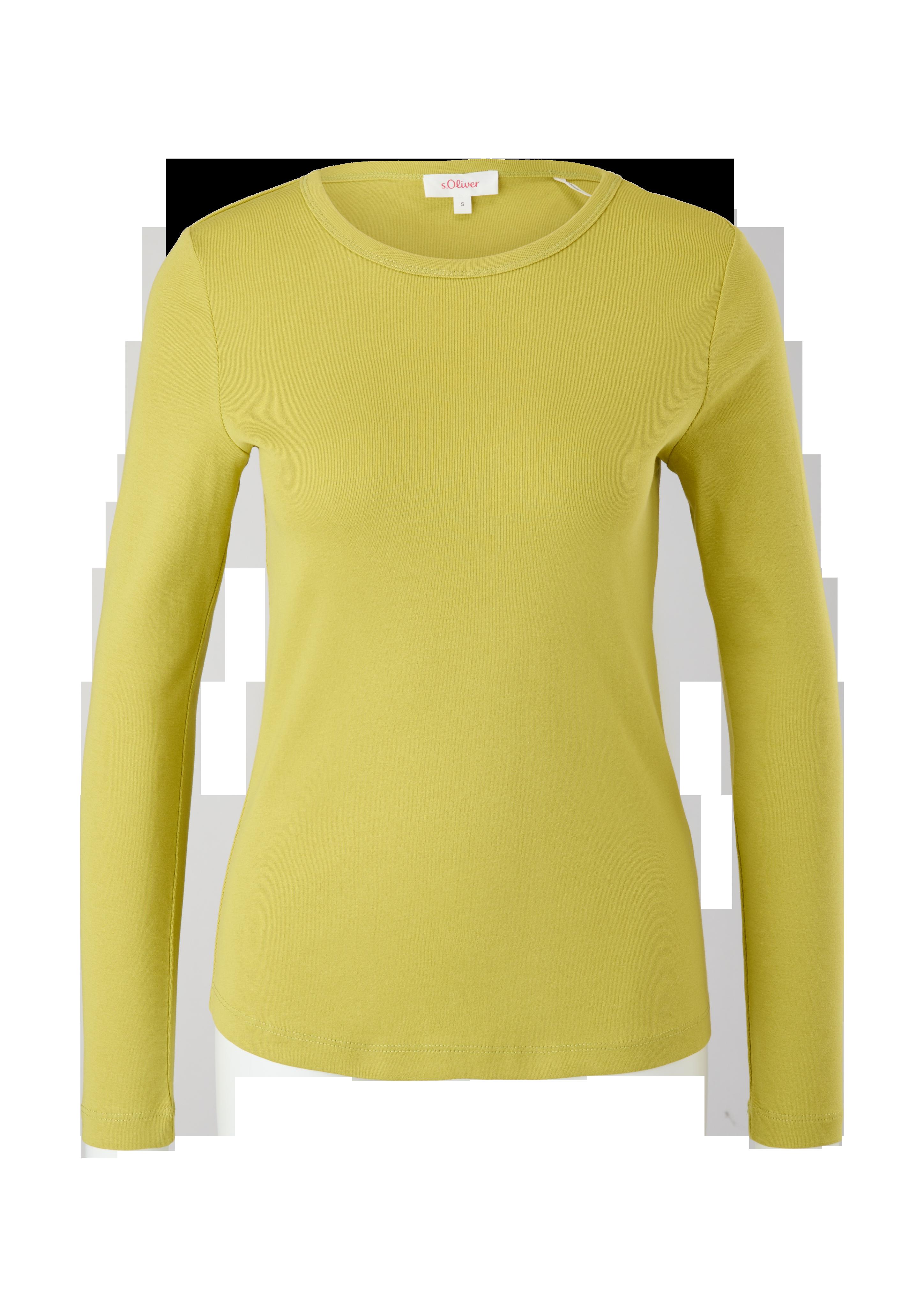 Langarmshirt aus Baumwolljersey  2119775-1491
