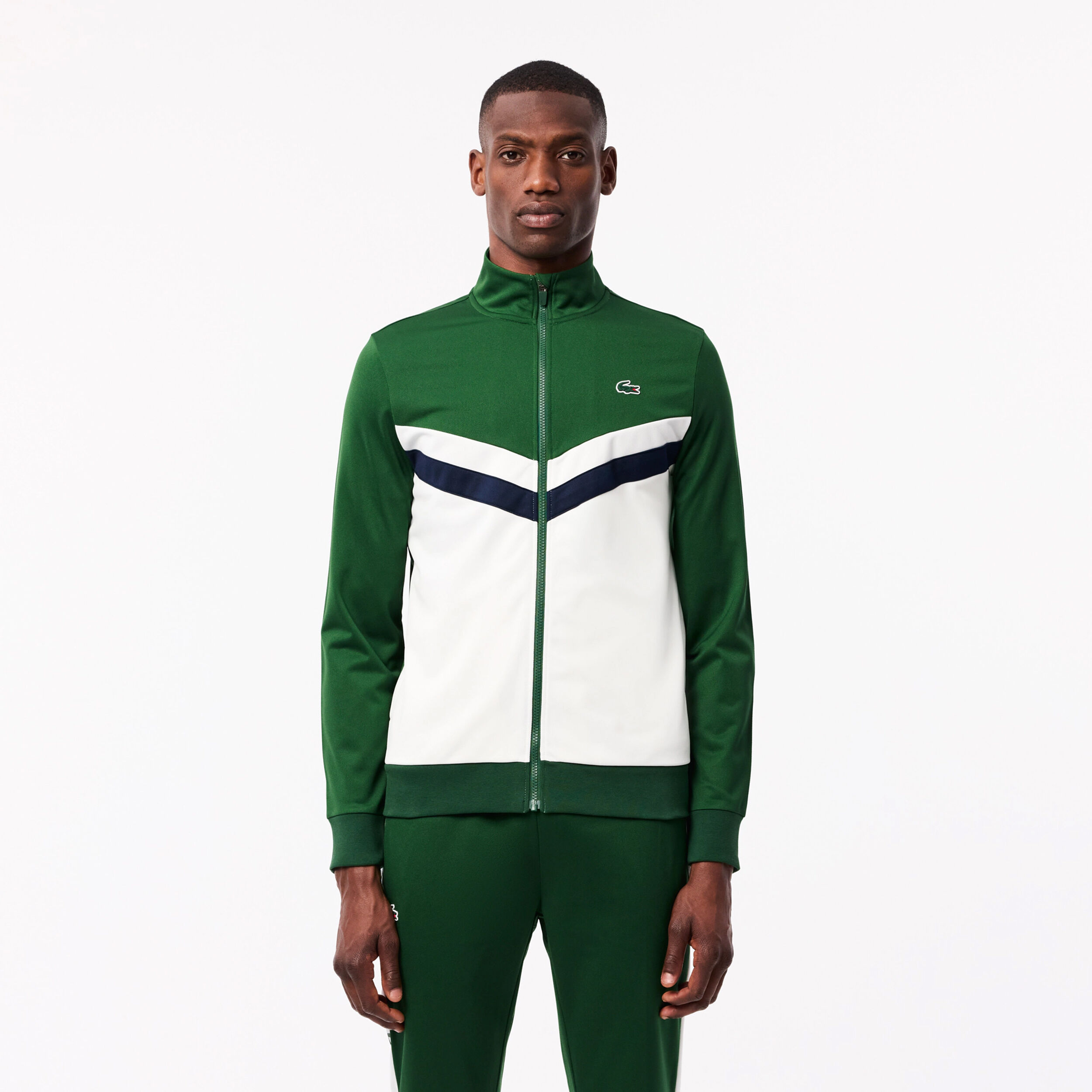 Technical Capsule Sweatshirt Herren - Grün, Weiß