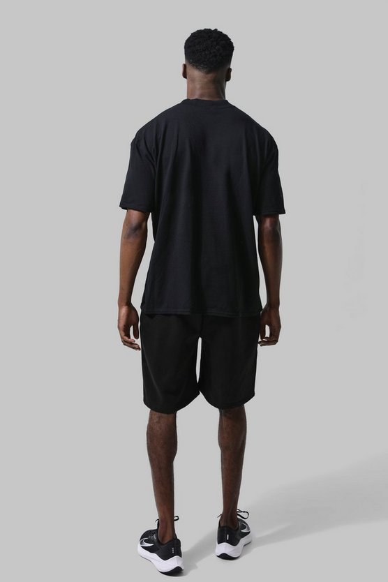 Man Active Oversize T-Shirt mit Boxing Club Print
