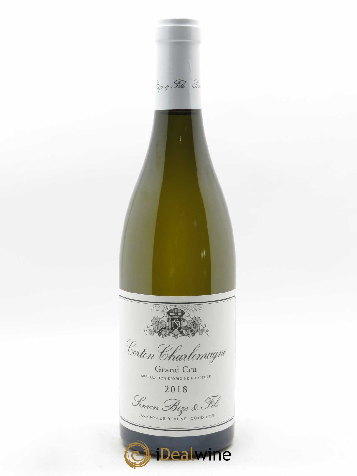 Corton-Charlemagne Grand Cru Simon Bize & Fils  2018 - Lot de 1 Bouteille