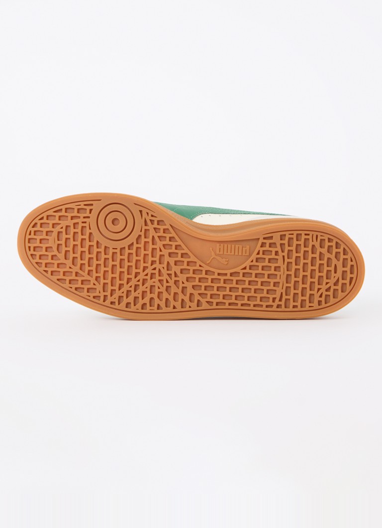 Skórzane buty sportowe Puma Indoor OG z detalami ze zamszu