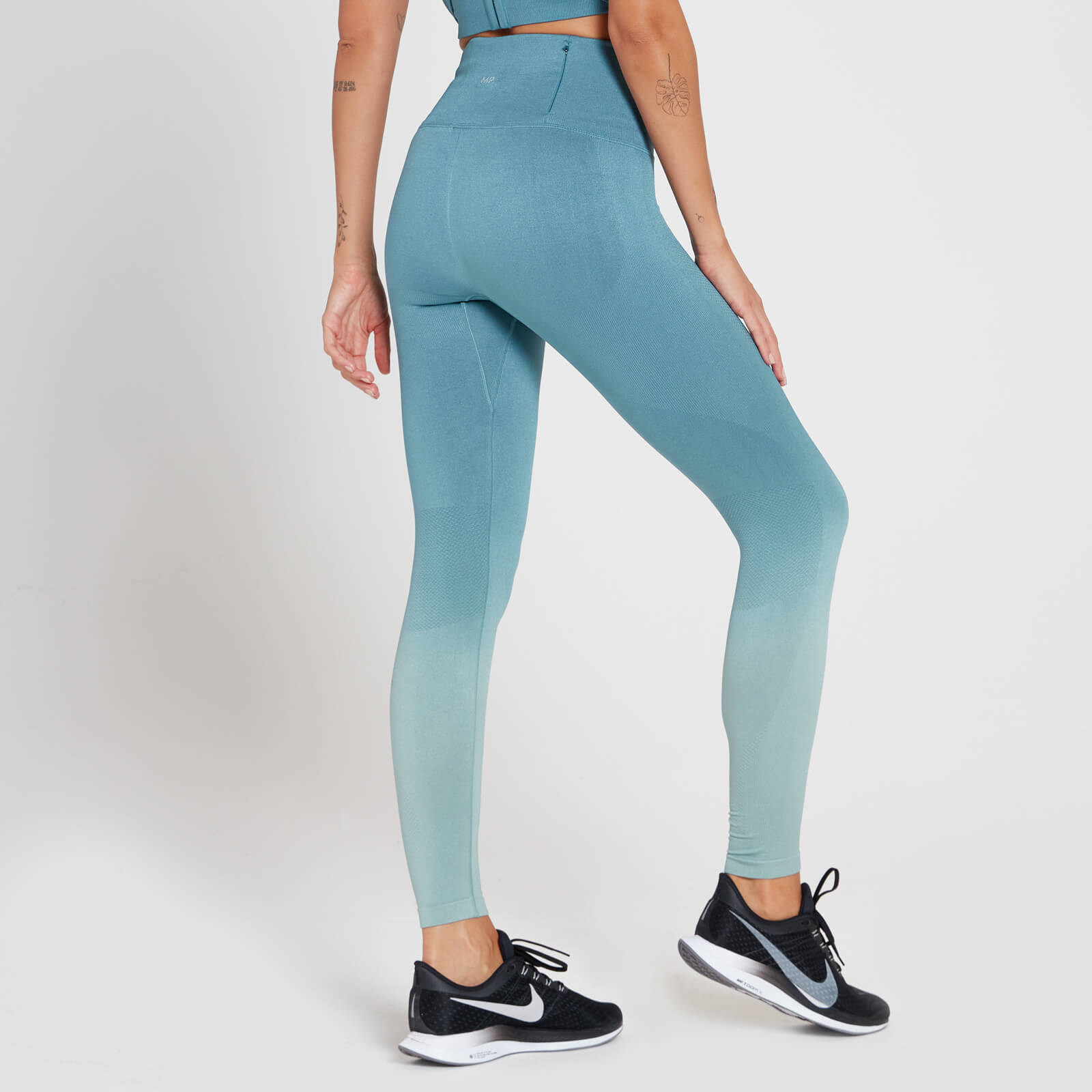 Legging sans coutures MP Velocity Ultra pour femmes – Bleu gris