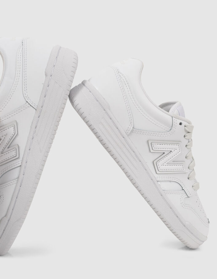 Baskets New Balance 480 blanc fille