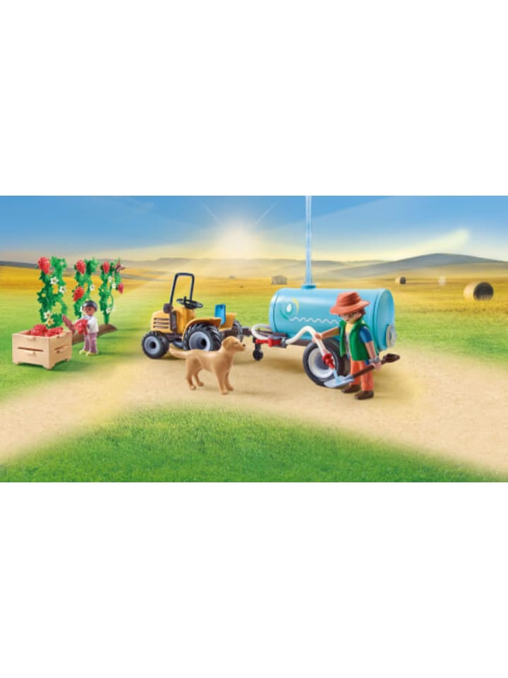 Playmobil Spielfigur Set Country Traktor mit Anhänger und Wassertank, 4-10 Jahre günstig kaufen onesize