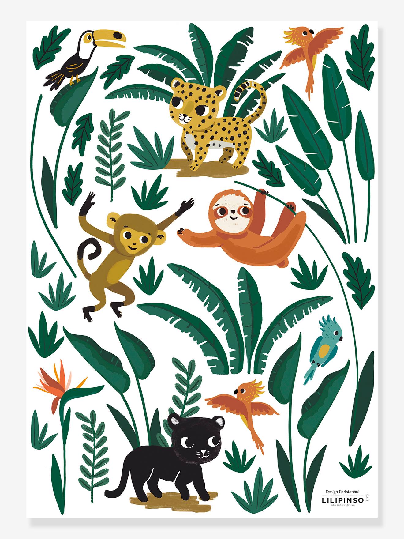 Planche de stickers LILIPINSO