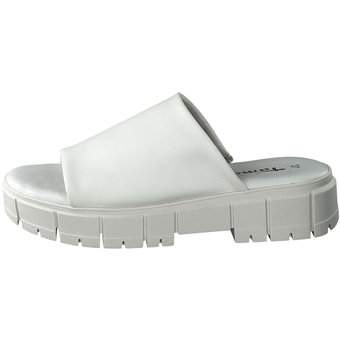 Tamaris Pantolette in weiß