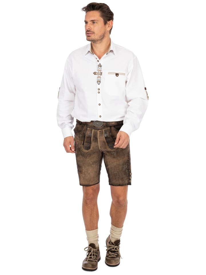 MADDOX Lederhose HOPFENSEE in bernstein günstig kaufen