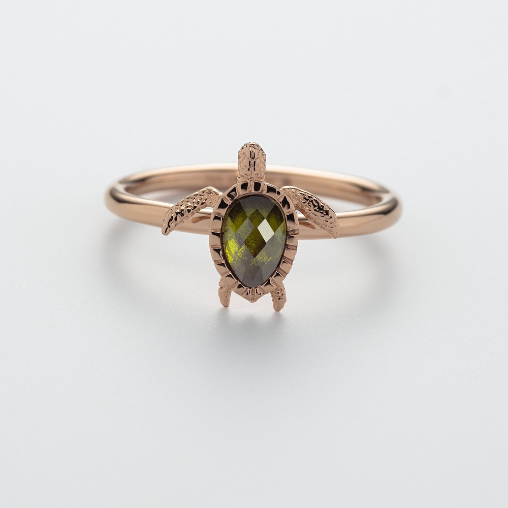 Paul Hewitt Bague pour femme Acier inoxydable recylé or rose Bague