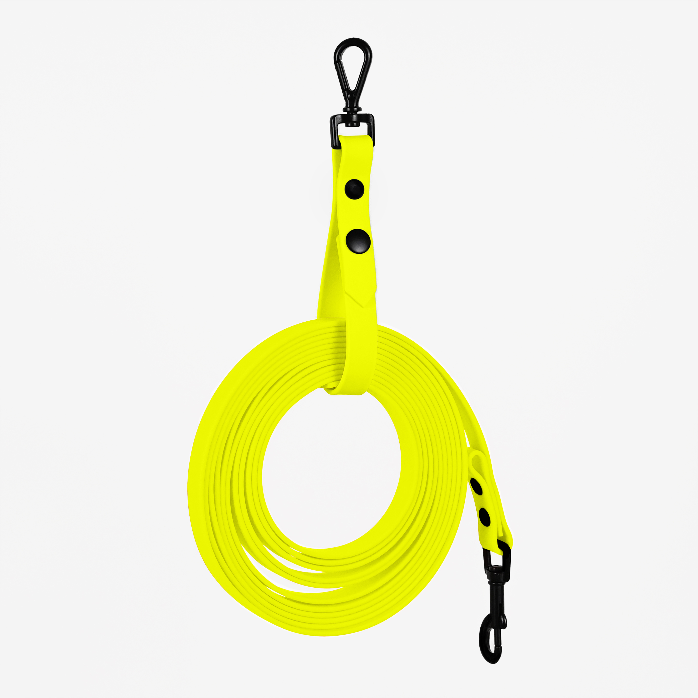 THE DOG IDEA Hundeleinen THE DOG IDEA Halterung Schleppleine Orange neon gelb