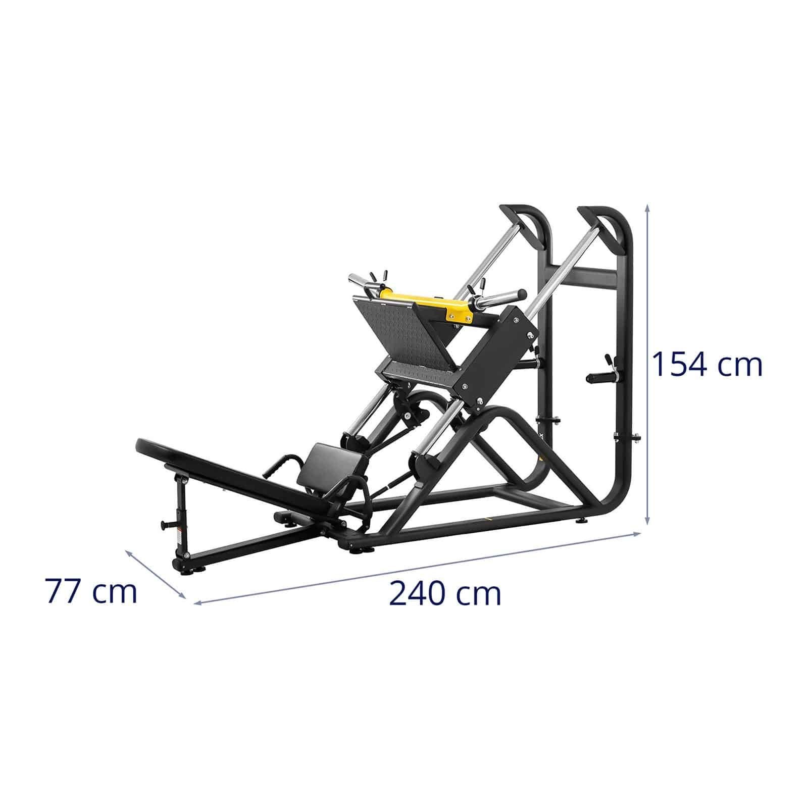 Gymrex Multitrainer Beinpresse 135 kg Squatmaschine Squat-Presse Squat-Maschine