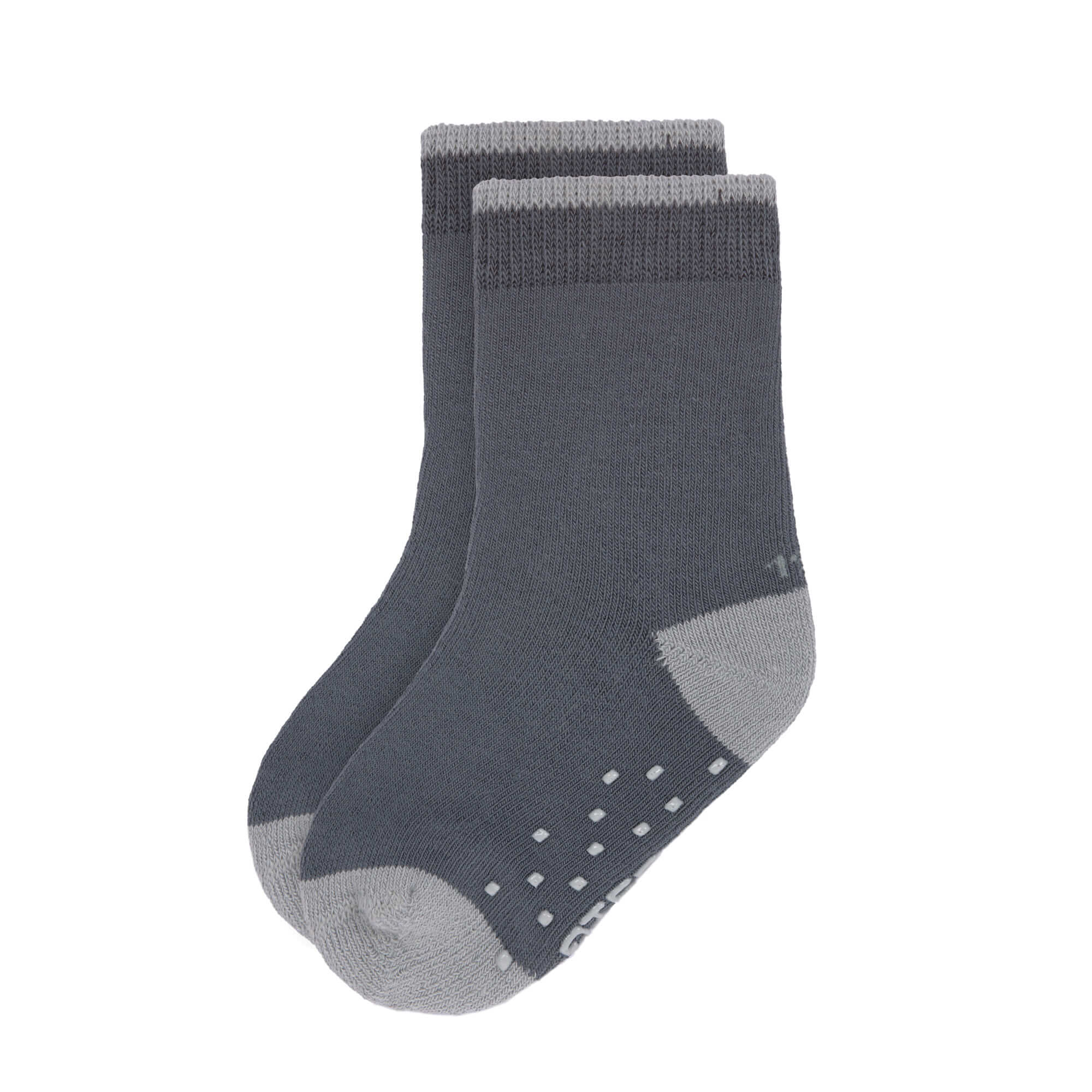 Kinder Antirutsch-Socken (2er-Set), Tiny Farmer Blau