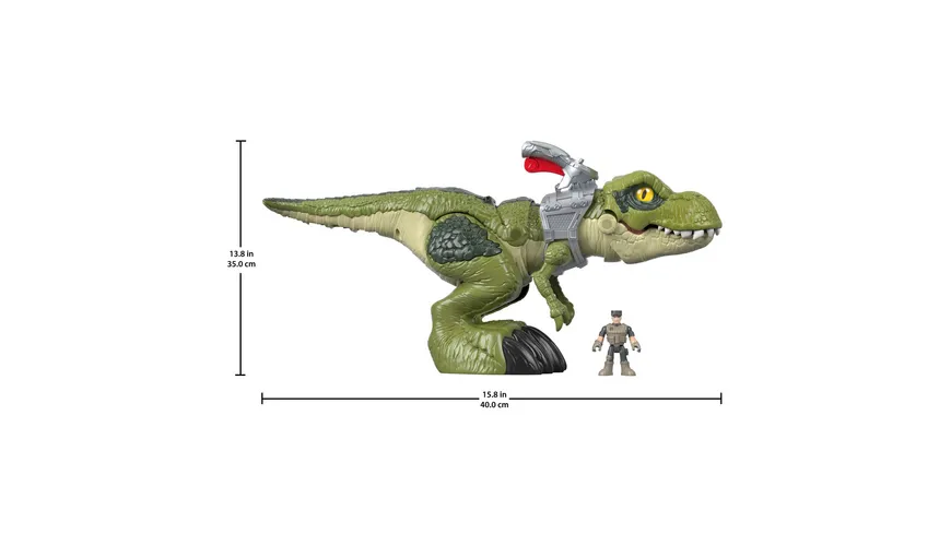 Fisher-Price Imaginext Jurassic World Hungriger T-Rex Dinosaurier-Spielzeug