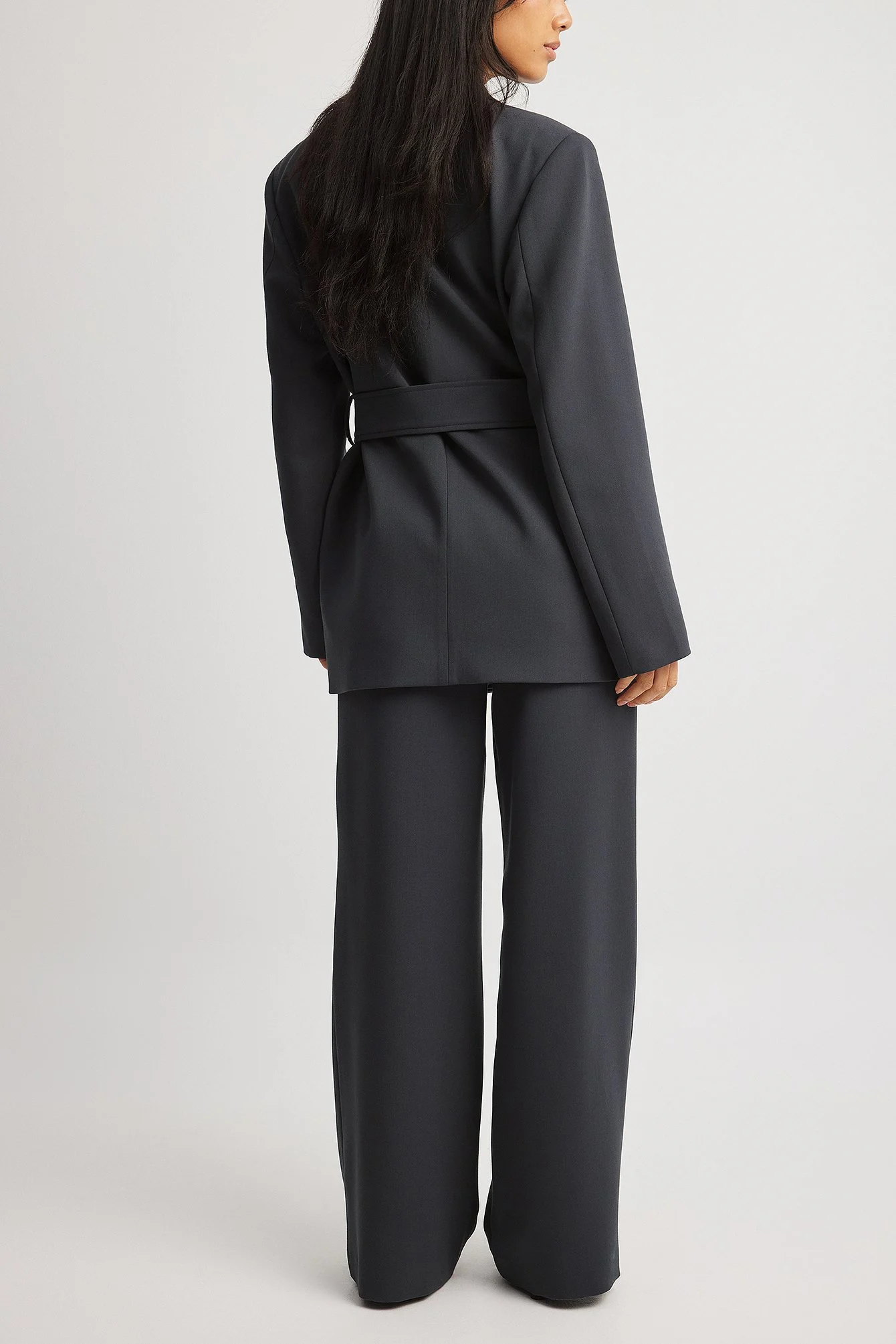 Oversize Gürtelblazer