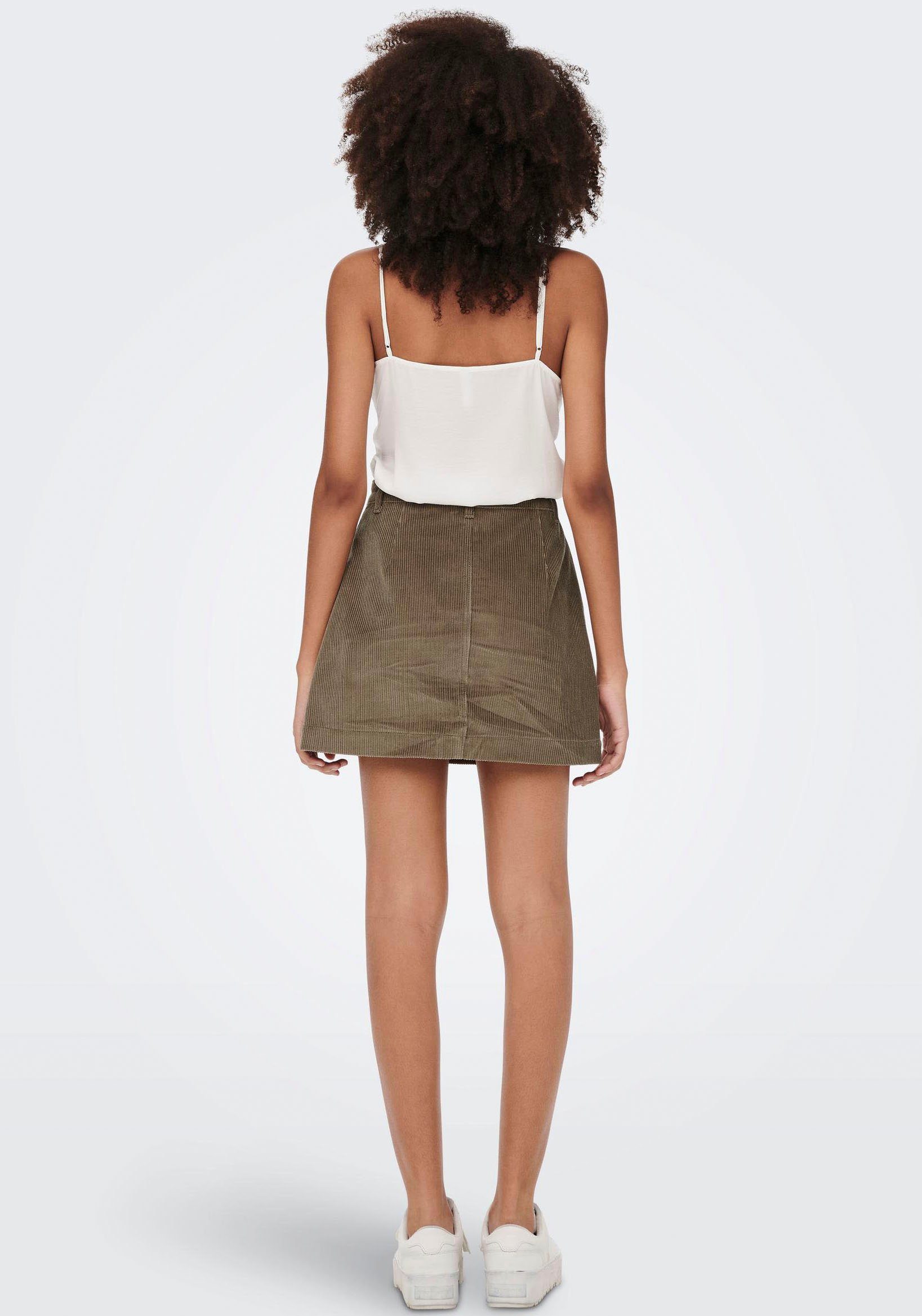 ONLY Minirock ONLAMAZING HW CORD SKIRT