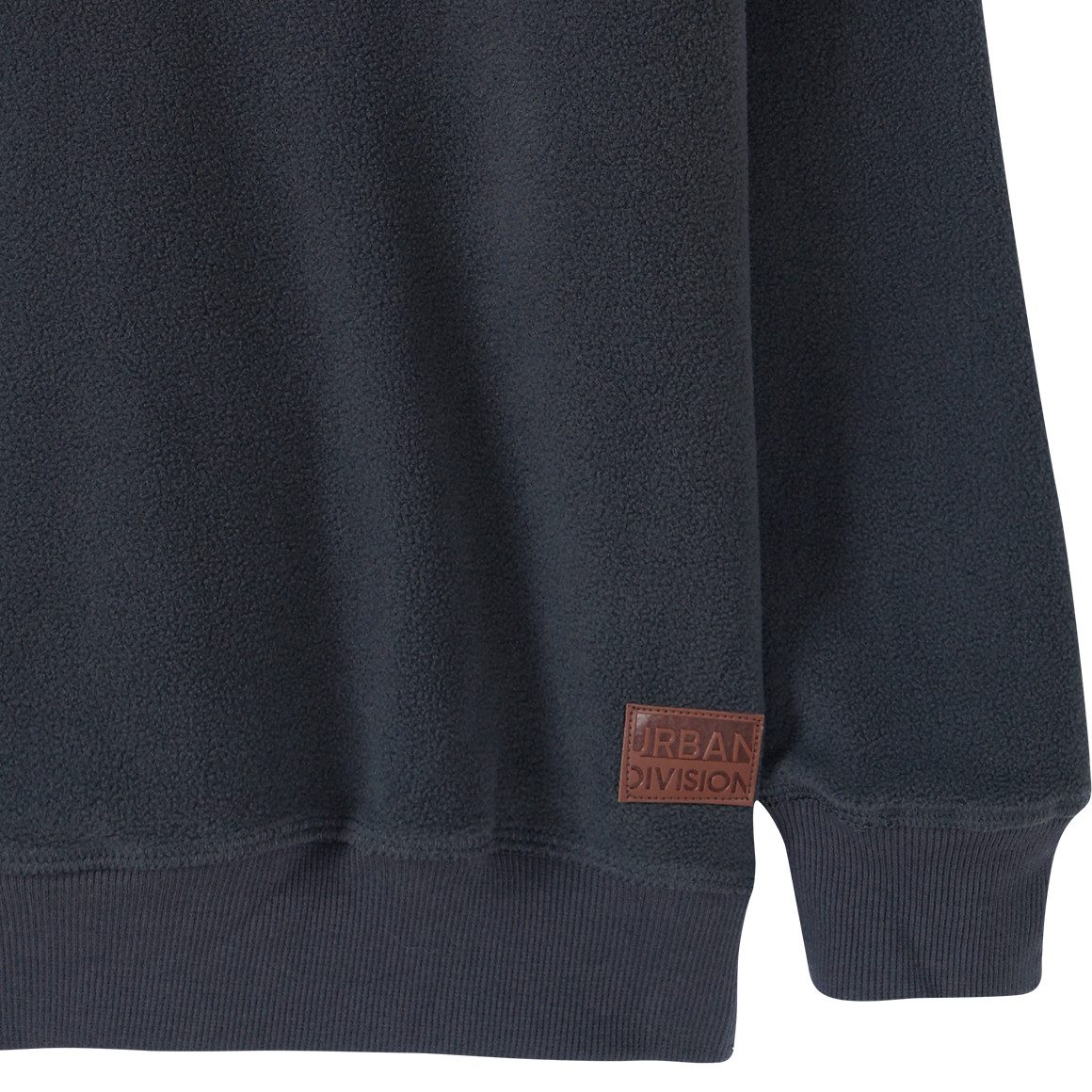 Jungen Fleeceshirt mit Farbteiler