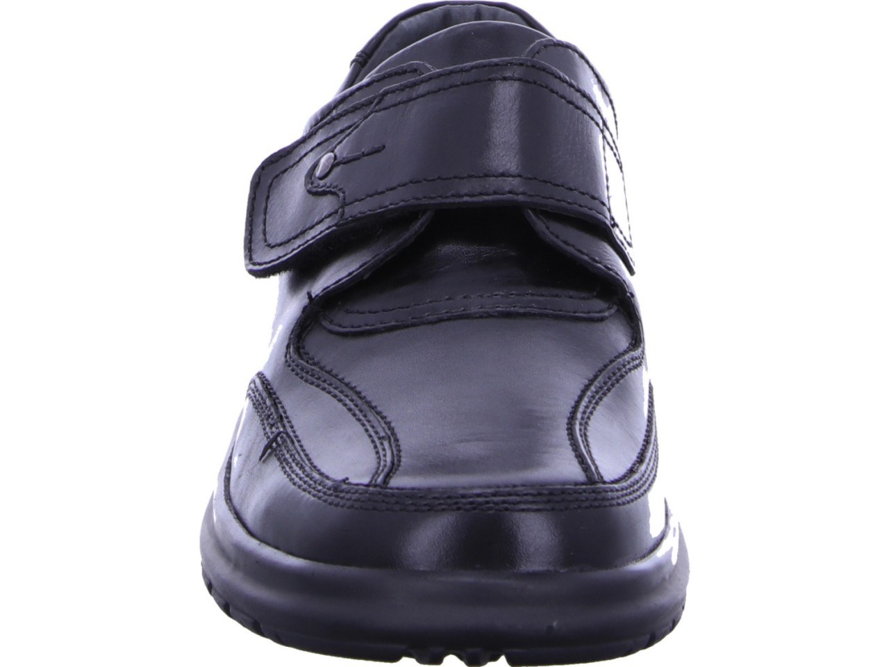 MANITU Komfort Slipper schwarz