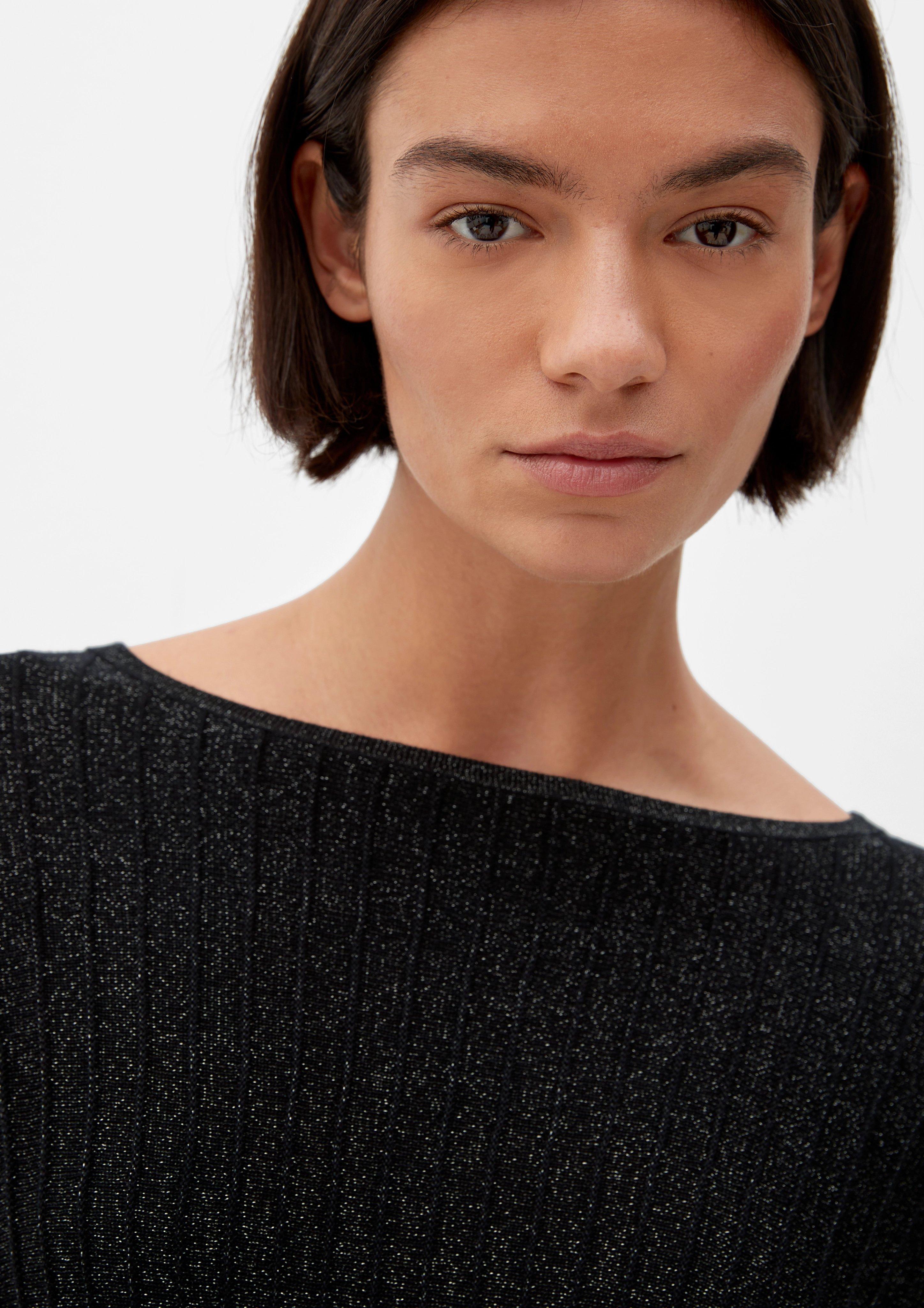 Strickpullover mit Glitzergarn  2122735-99X1