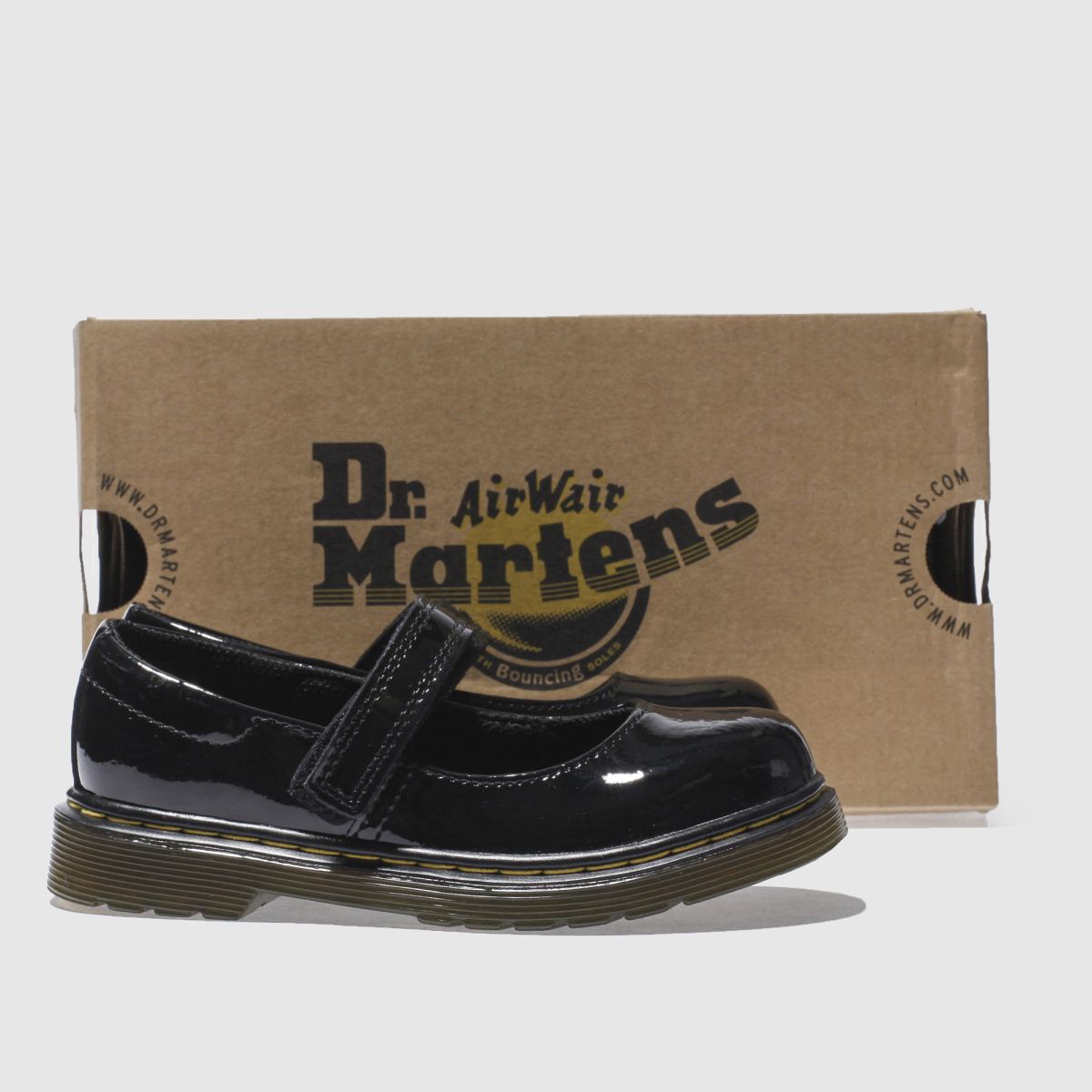 Dr. Martens fekete Maccy lány junior cipő