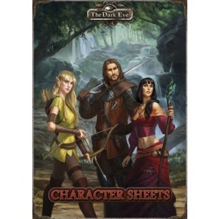 The Dark Eye - Character Sheets (EN)