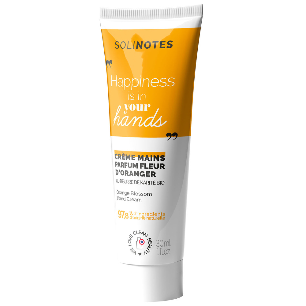 Solinotes Fleur d'Oranger Crème Mains 30ml Crème mains