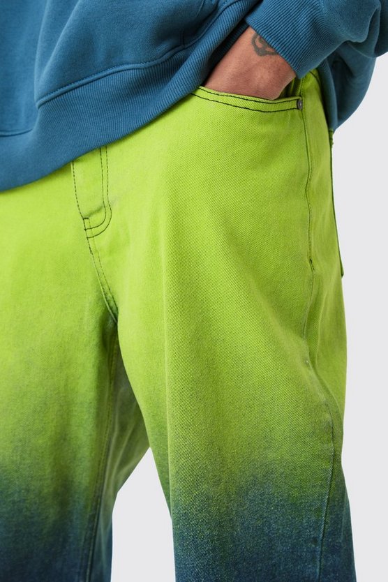 Tall lockere Jeans mit Farbverlauf