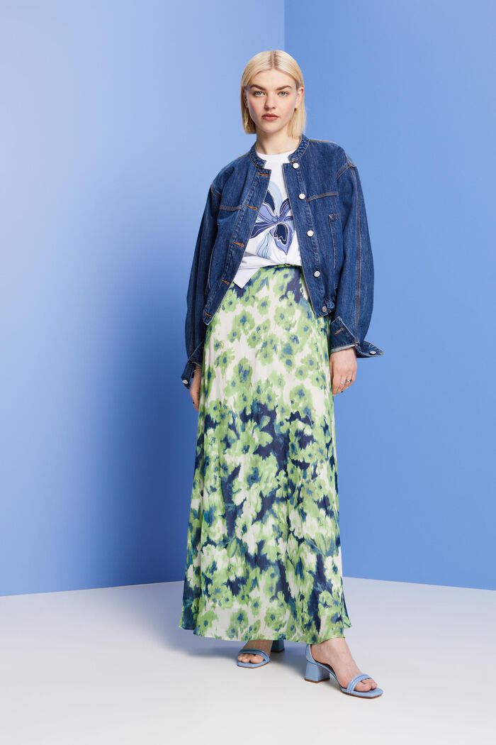 Oversize T-Shirt mit Print, TENCEL™