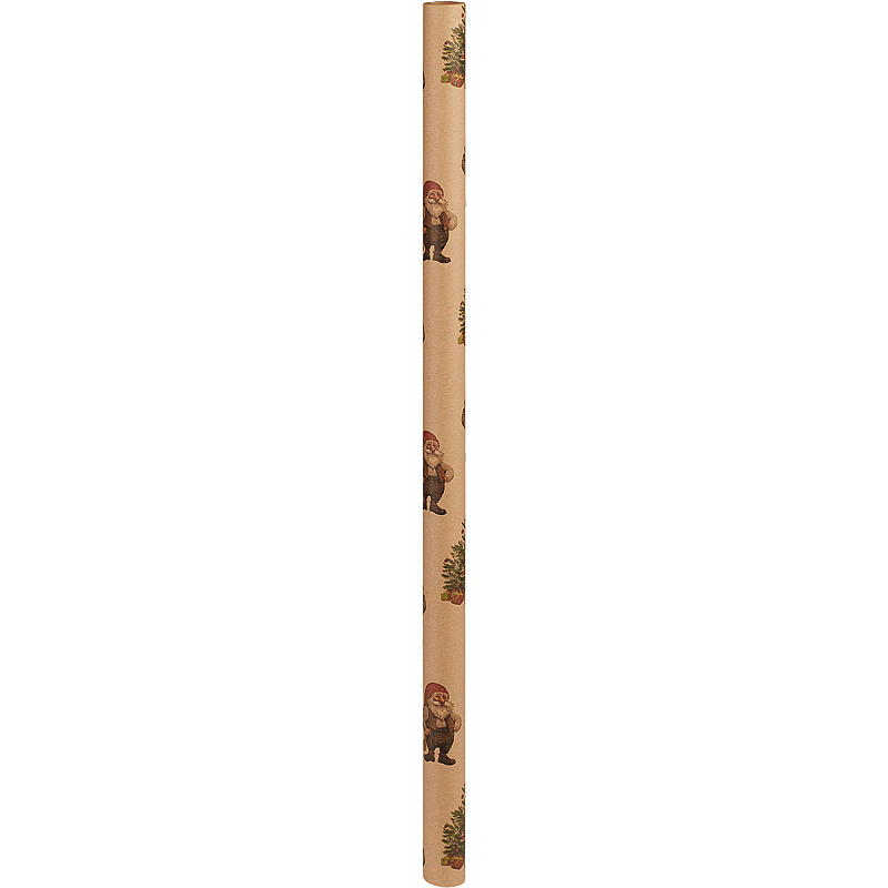 Home Julepapir 4 m x 70 cm, Kraft