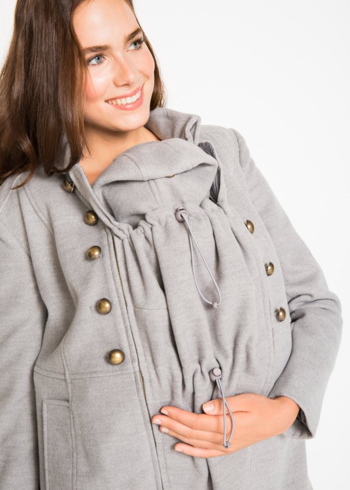 Tragejacke/ Long-Umstandsjacke