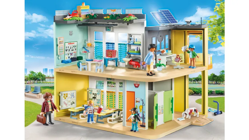 PLAYMOBIL 71327 - City Life - Große Schule