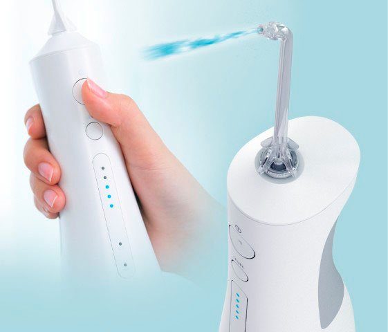 Panasonic Munddusche EW1513, Aufsätze: 2 St., kabellose Munddusche mit orthodontischer Düse
