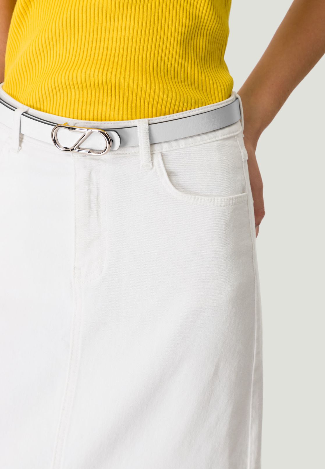 Jeansrock Midi Länge