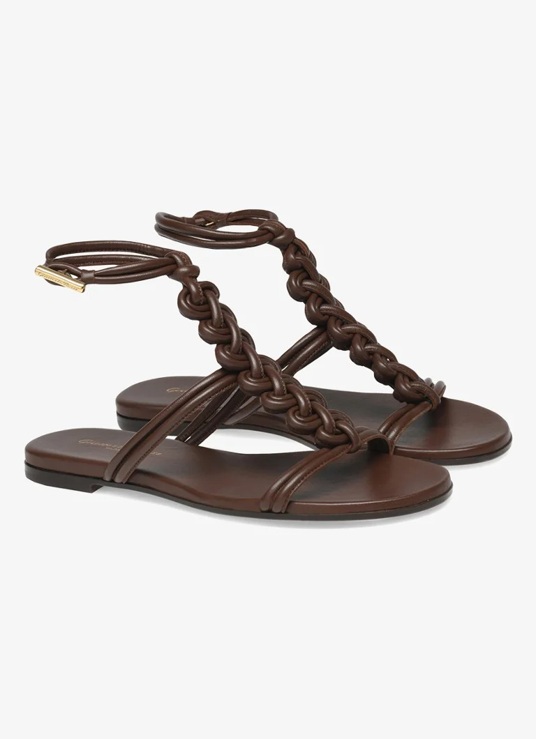 Sandale din piele Gianvito Rossi Capua
