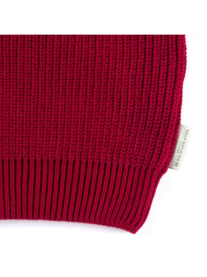 Hofbrucker Strickpullover in cranberry günstig kaufen