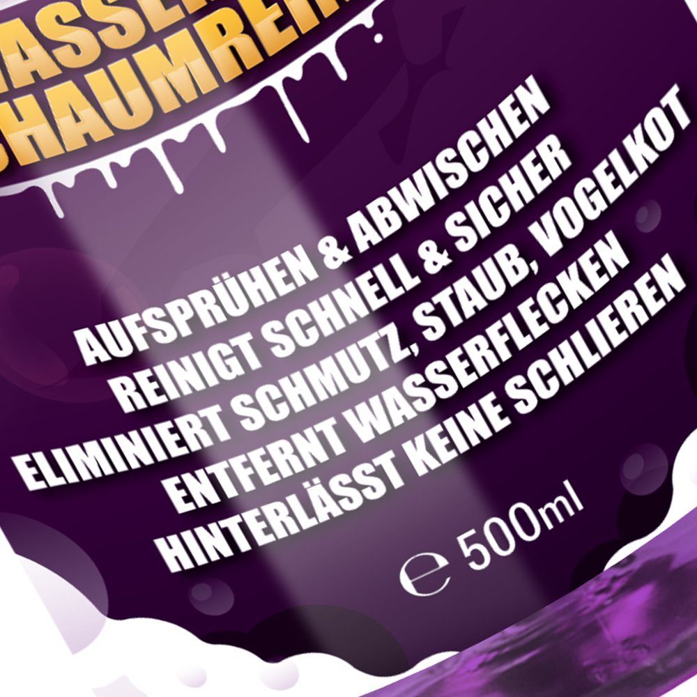 ShinyChiefs RefreshPro - WASSERLOSER REINIGER 500ml Fahrzeugpflege Fett Öl Ruß Schaumreiniger (1-St)