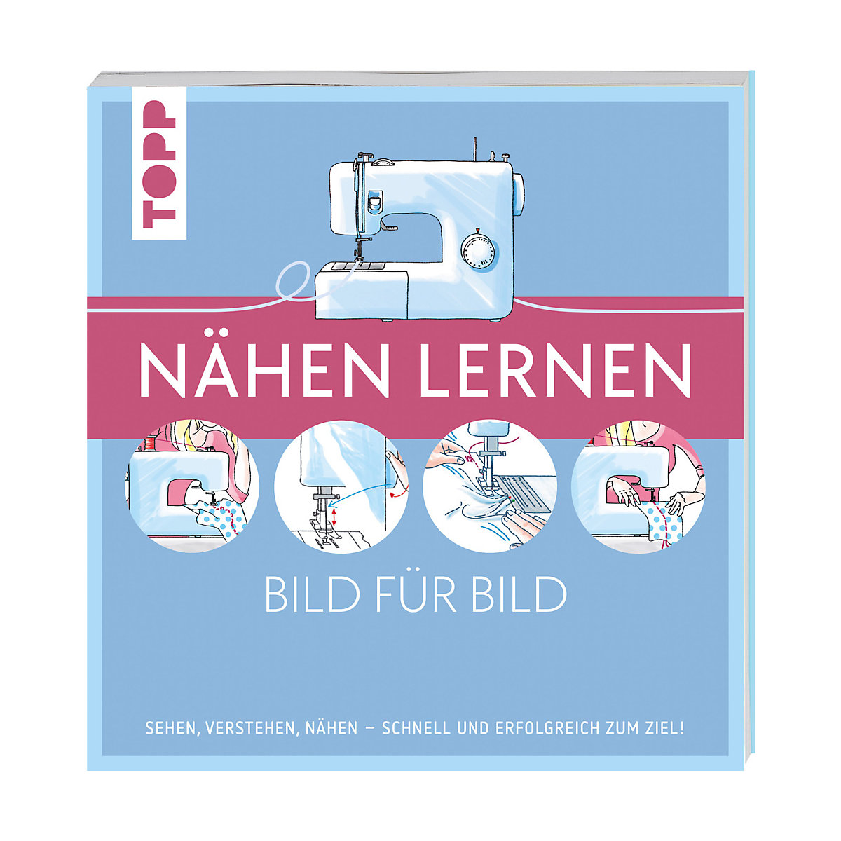 Nähen lernen Bild für Bild