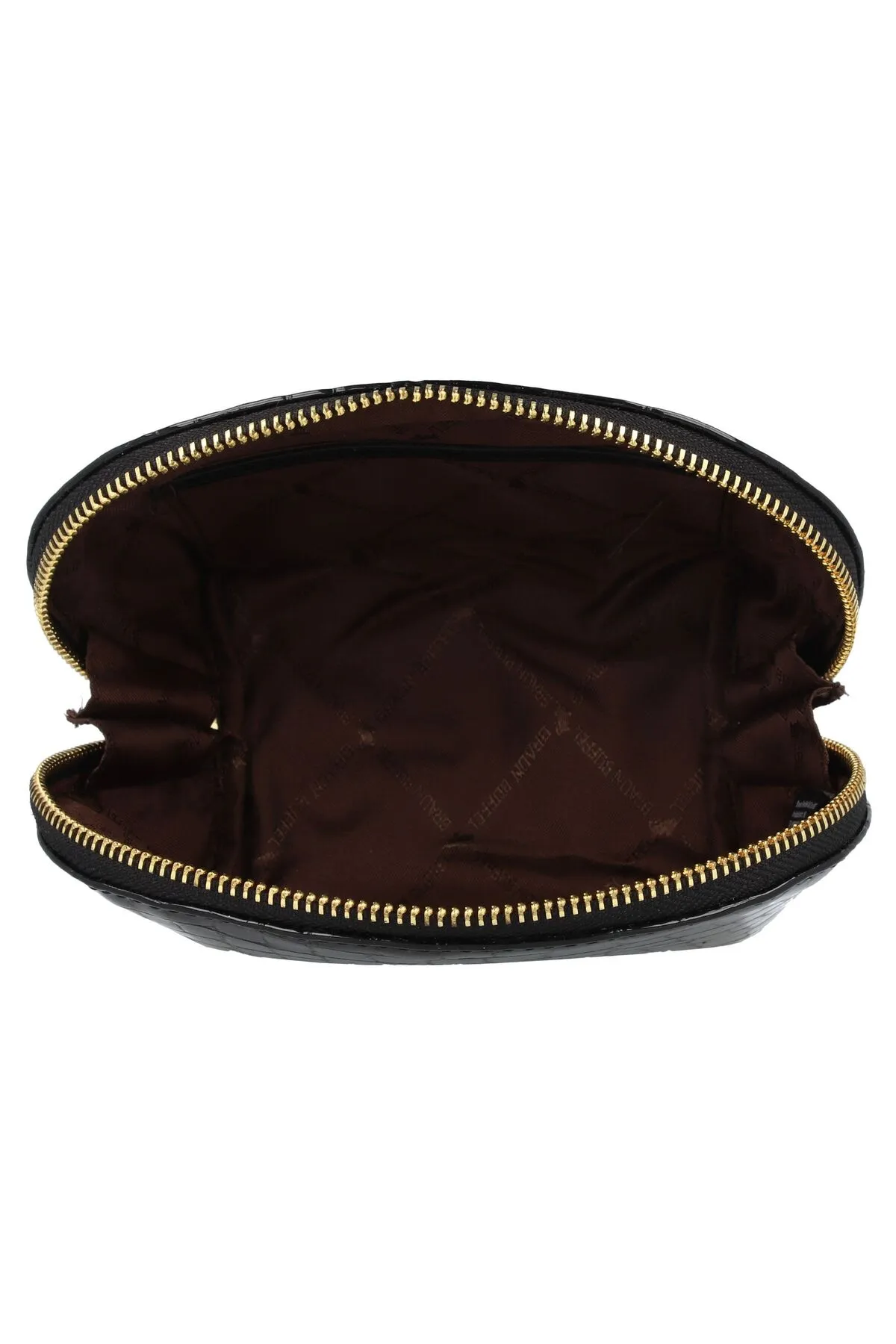 Braun Büffel  Verona Kosmetiktasche Leder 10 cm