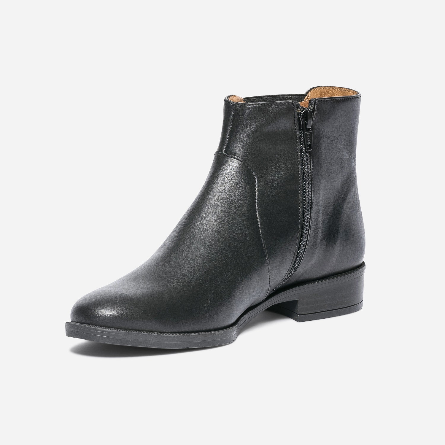 Boots ERAM FLEX noir en cuir