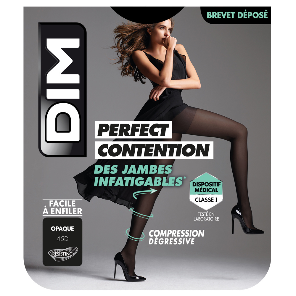 DIM Collant de Contention Opaque Collant