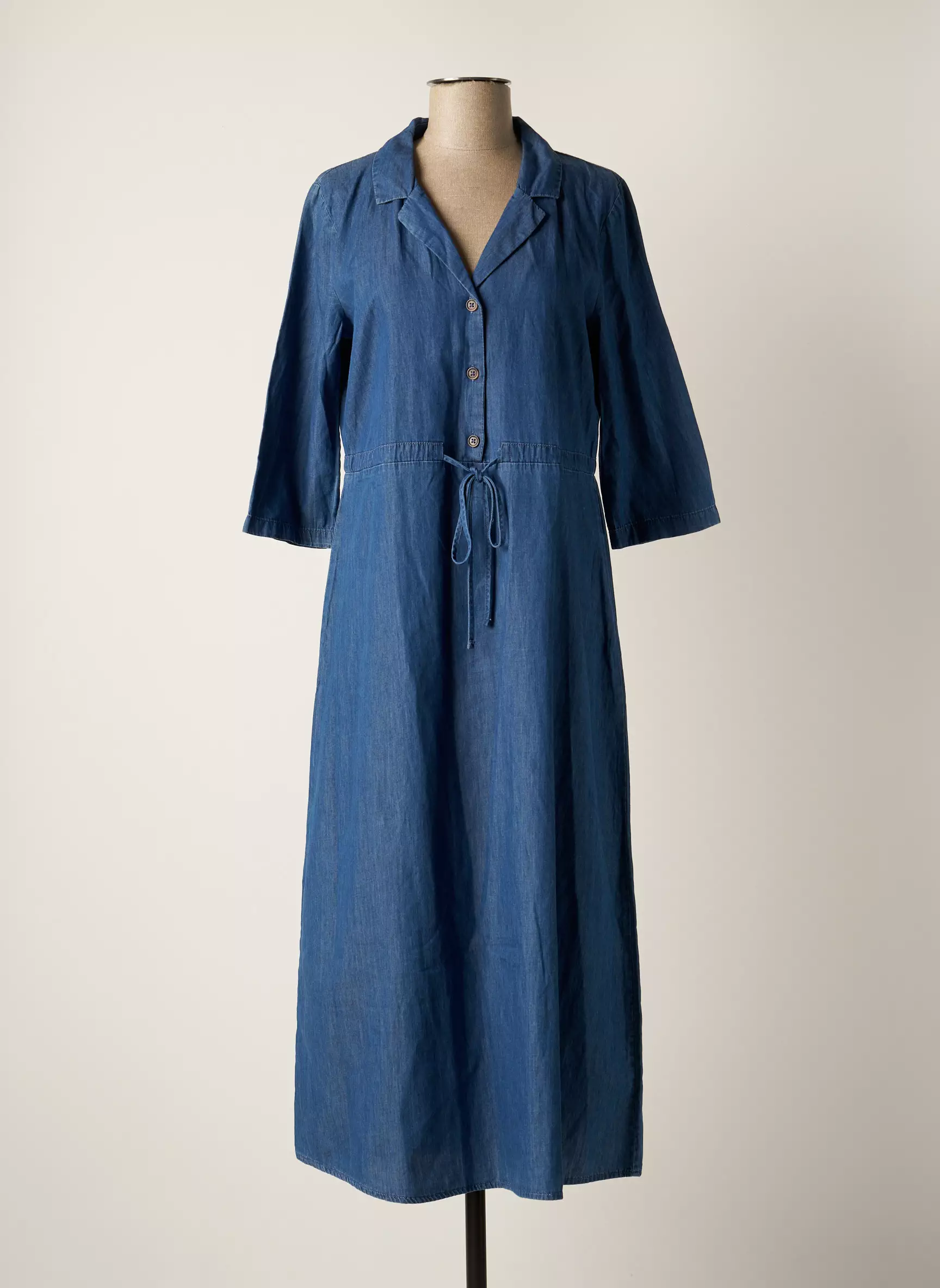 Jacqueline De Yong Robes Longues Femme couleur bleu