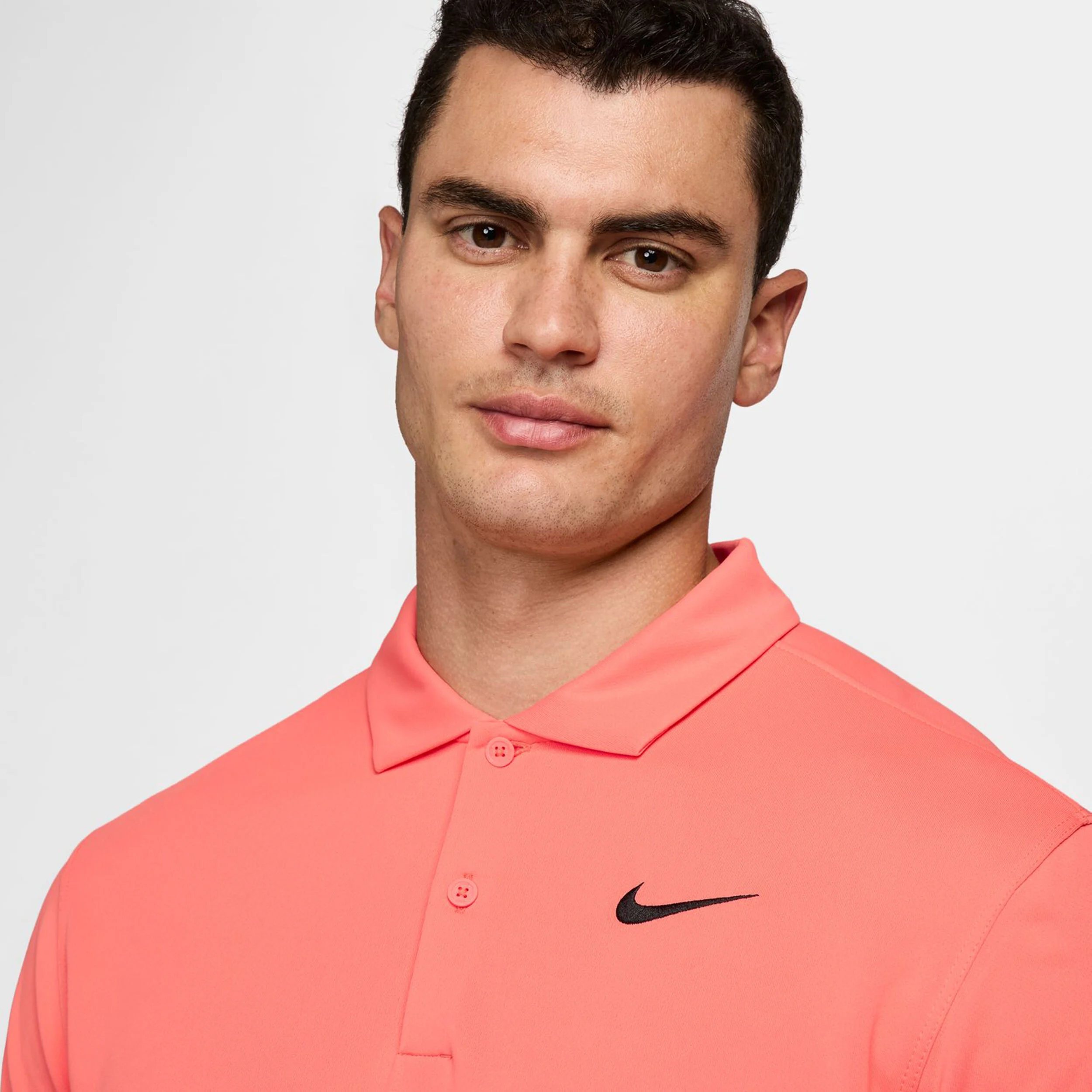 Dri-Fit Solid Polo Herren - Orange