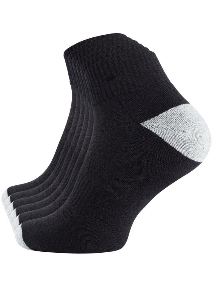 Stark Soul® Sportsocken 6 Paar Lauf- und Funktionssocken in schwarz/grau günstig kaufen